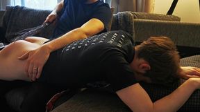 amateurboy gets his first spanking - entire alternate camera