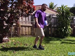 It’s the weekend of the large game, and Sergeant Miles is looking to kick back and see each second of it. But Freya has other plans and pussies the remote to get Miles's attention.