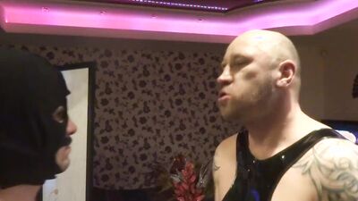 COCKY ALPHA MALE DOMINANT - dominating me VERY HARD - hard SLAPPING, SPITTING and HAND GAGGING