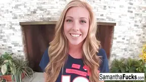 Samantha Saint In Samanthas Bj Leads To A Creampie