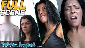 Public Porn Full Scene - 18 year old student takes my cum while her boyfriend waits outside