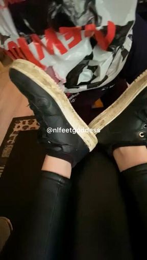 Dirty sneakers cleaning 😈