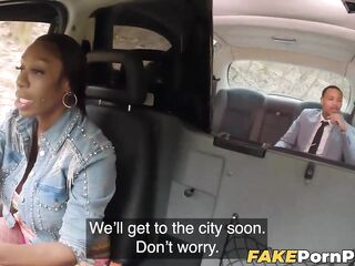 The appealing Black Mystique rides alongside me in a diversity of poses whilst I gently touch her greatly big tits.