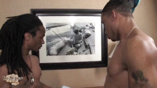 Creampie, cumshot, couple, black, bareback, licking, daddy – il giovane Taz Alexanders, BBC anale scopato a pelo