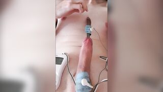 young homo electro cocksounding jizz flow