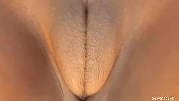 Sexy solo girl with phat pussy in cowgirl action