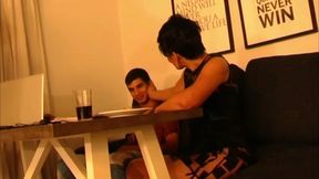 prostituta del barrio recojida por el marido el hijastro y un cliente vecino
