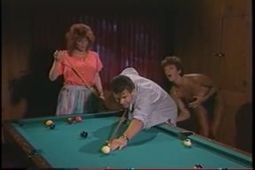 Pool table is big enough to fuck two