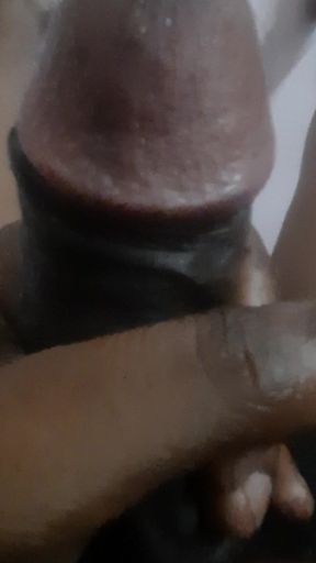A Man Is Engaging in a Personal Journey of Pleasure