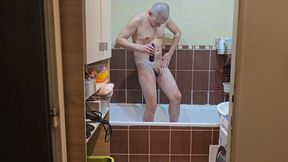 Complete Transformation - Haircut, Full Body Shave & Shower