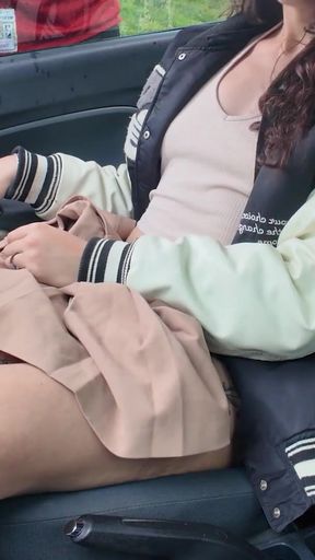 Riding random stranger in the back of My car!   Clip 1