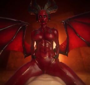 Oc Succubus in an Orgasmic Cowgirl