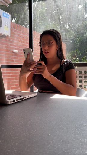 Hot Video Call with My Boss