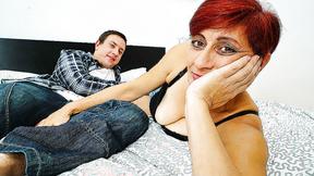 ”Naughty prick hungry stepmom doing her younger lover”