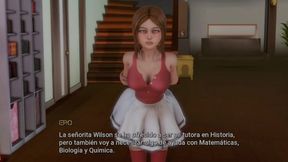 Stunning Lauren and Judie in steamy anime hentai game