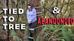 Tied to a tree and abandonded