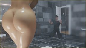 Stepmom Needs Help for Applying Sunscreen