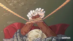 Seductive Goddess Delights Crowd with Alluring Teases Playful Seduction