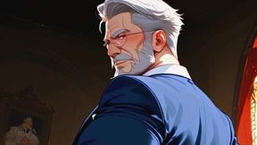 a group of mature men engage in an insane orgy with cum inside an old man s ass.