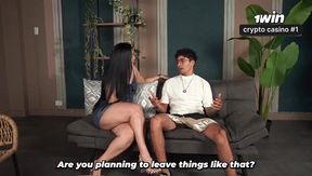 Stepmother Teaches Stepsom About Intimacy for the First Time