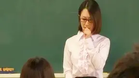 Professor’s Steamy Sex Ed Lesson – Blowjob Demonstration Goes Wild!