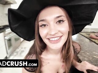 “Don't U Like My Halloween Suit, Step Dad?” Astonishing Sera Ryder Gets Her Consummate Vagina Stretched To the Max