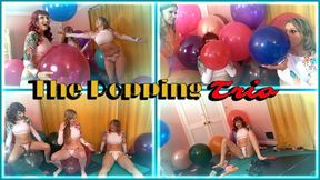 Jacquelyn Velvets, Coco, and Kat VanWylder in a Looner Popping Extravaganza! B2P and sit pops in 1080p