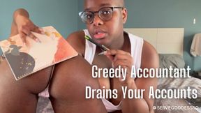 Greedy Accountant Drains Your Accounts - Royal Ro ebony findom goddess pov hd mp4 1080p