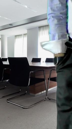 Captivating moment from &quot;A Quick Wank Before The Board Meeting&quot;