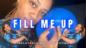 Fill Me Up - Inflatable Balloon Fetish with Temptress Mango