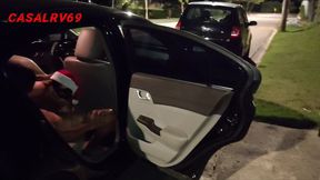 esposa vestida de mamae noel transa com desconhecido dentro do carro no mirante casalrv69