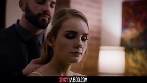 Blonde milf Christie Steven watches and helps her teen daughter get impregnated by her boyfriend