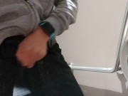 Peeing at work