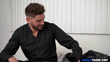 FamilyTwink - Incredulous Stepdad Learning from Stepson