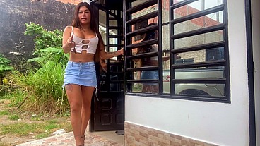 TS Angelique Monroe - Car cranking