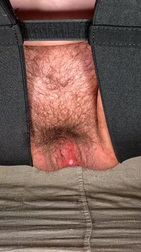 Unforgettable moment from &quot;Getting Her Hairy Pussy Fingered as she drips in her sex chair&quot;