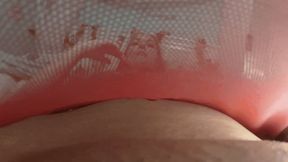 **VR 360** Stuffed Inside The Pantyhose Of Your Giantess Goddess Rachel Adams