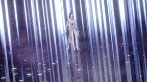 Ancient Style; Hanfu; Erotic Appeal; Jiggling Breasts; Bare Feet