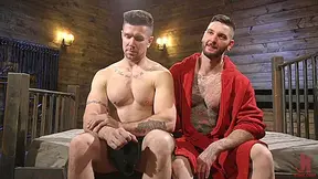 Ripped God Teddy Bryce Fucked And In Rope Bondage By Hot Stud