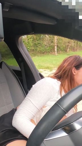 A Stranger Surprises Kat Aluna in a Park