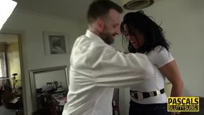 Trapped and silenced submissive lover