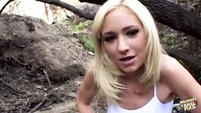 Cheating Blonde Finds Better Pounded Dick&#x1F346; Outside Gets Face-Fucked Swallows Big Load
