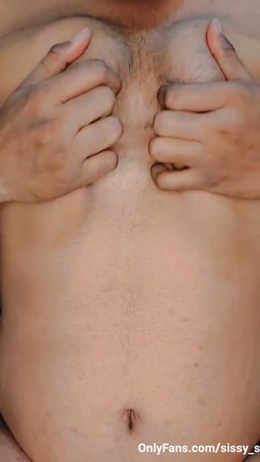 Micro dick sissy Feminized and slap her useless clitty   Clip 2