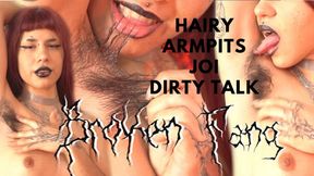 Hairy Armpits JOI: Why I Love My Bushy, Sweaty Pits – Stroke While I Confess