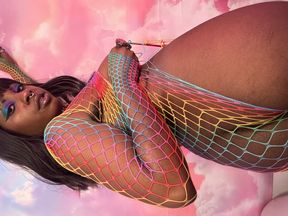 Rainbow 🌈 fishnet