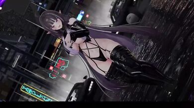 Big Elf Vtuber Gets R18 MMD Frenzy in Cosplay Fuckfest