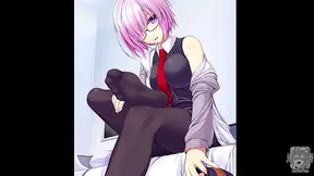 Horny Anime Chick Seduces With Foot Fetish Jerk Off Challenge