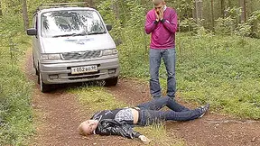 Sexy girl fuck in a park