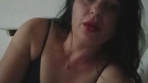 Sexy lady smoking