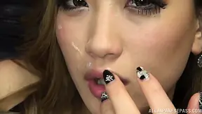 Sizzling Aika Sucks Hard Cock & Swallows Every Last Drop Of Cum Cravingly